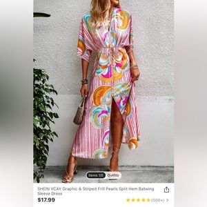 Women’s Dress-Long split down front